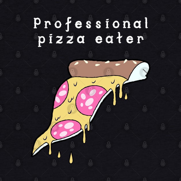 Professional pizza eater by Cleopsys